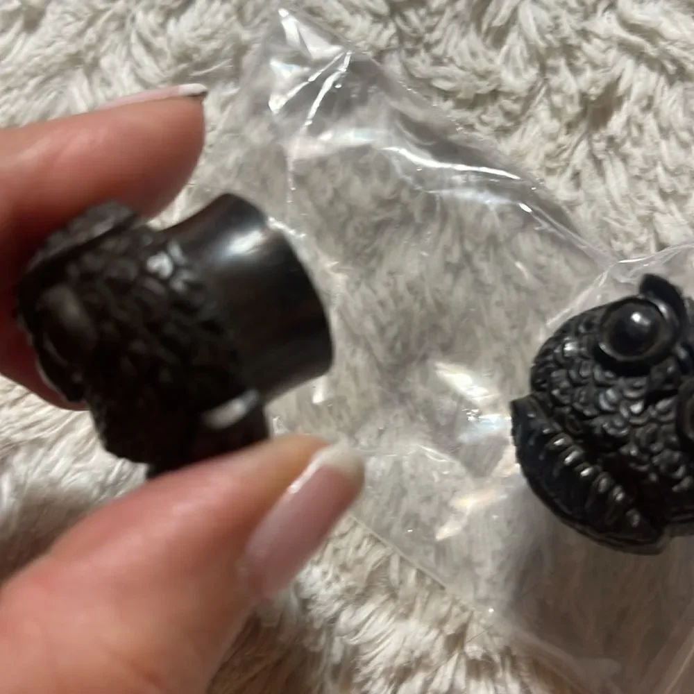 N/A wooden owl